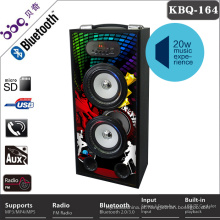 Novo subwoofer super bass pa speaker system